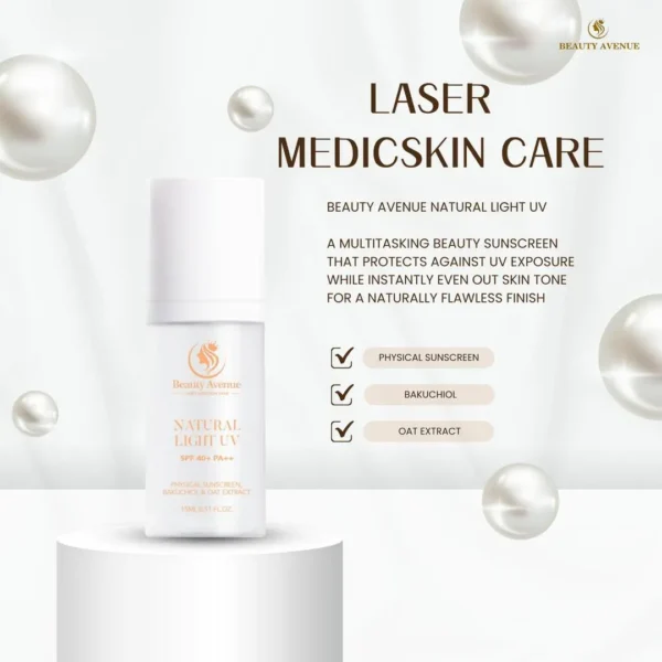 BEAUTY AVENUE NATURAL LIGHT UV ☀ 自然光感防晒乳